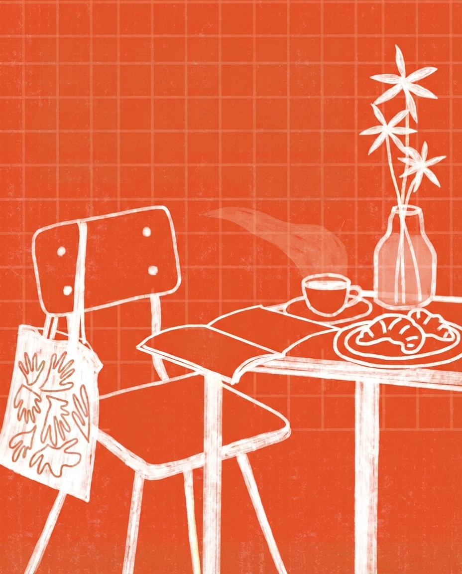 La Periferia café eller gruppeundervisning i hyggelige omgivelser